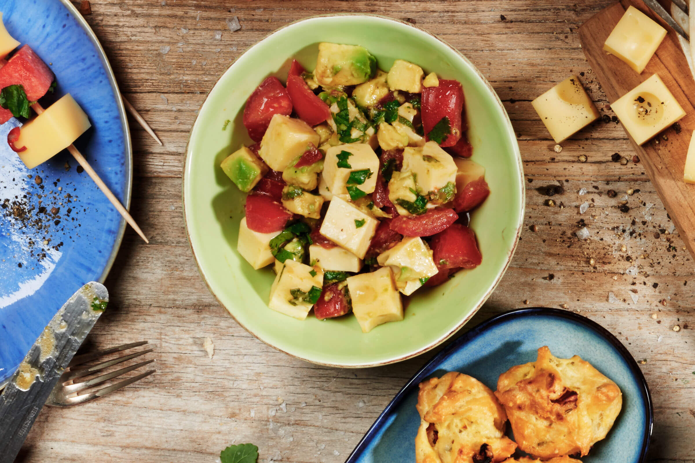 Avocado Tomaten Salat