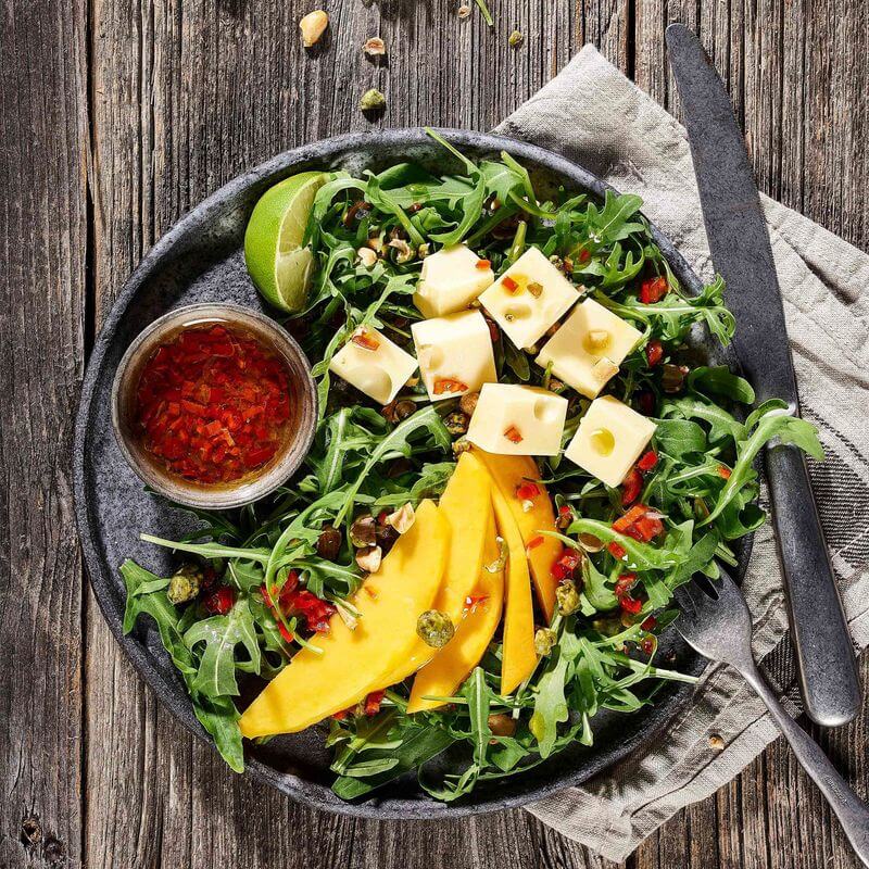 Lrd Rucola Mango Salat Low Res Quadrat